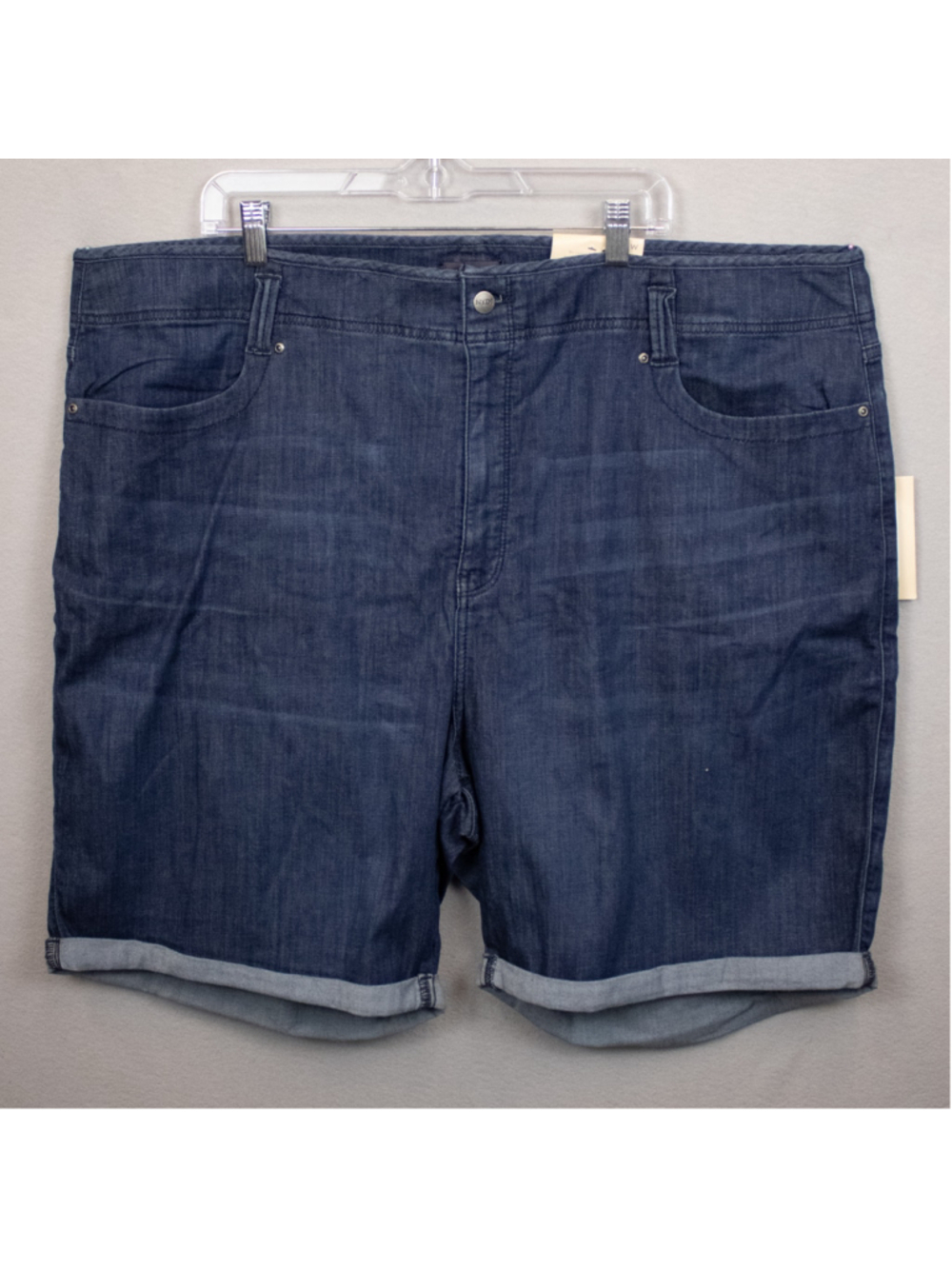 NYDJ Ella dark wash jean shorts NWT-26W
